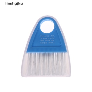 [linshgjku] Mini Desktop Plastic Sweep Cleaning Brush Keyboard Brush Small Broom Dustpan Set [HOT] (2)