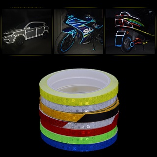 [jinkeqcool] pegatinas reflectantes para bicicleta, reflector de motocicleta, llanta de seguridad, cinta adhesiva caliente