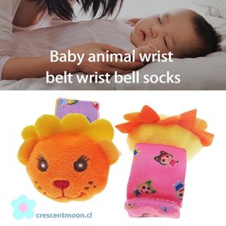 bebé animal muñeca banda de muñeca calcetines de peluche juguete pie león tigre patrón
