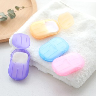 20pcs desechables tabletas de lavado de manos viaje llevar papel de jabón de inodoro (8)