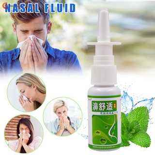 Aerosol nasal rinitis crónica Sinusitis Spray hierba medicina efecto rápido