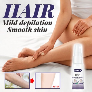 Spray de depilación eelhoe spray de depilación axilar mano pierna pelo y suave crema depilación masculina feibeauty (4)