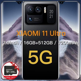M11 Ultra+teléfono inteligente 7.0 pulgadas Ram+16gb+512gb Rom Fingerprint face Unlock Dual Sim De Celular (1)
