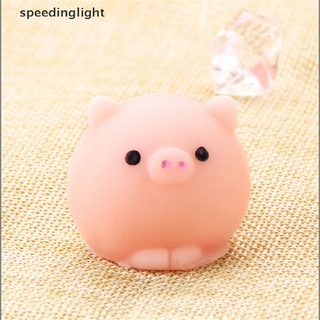 [speedinglight] Mochi lindo cerdo bola Squishy exprimir divertido juguete para aliviar la ansiedad decoración caliente (6)