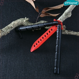 cuchillo de mariposa práctica cuchillo entrenador práctica espadas plegable cuchillo herramientas (3)