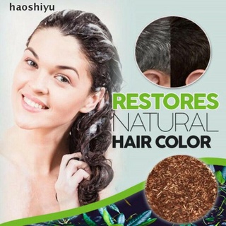 Haoshiyu cabello oscurecimiento champú barra 100% Natural orgánico acondicionador reparación Care BR