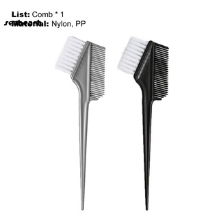 [zk] peine compacto para colorear cabello de doble cara peine cerrado dientes para uso doméstico (4)