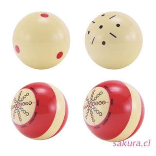 sakura durable resina billar práctica de entrenamiento piscina cue bola snooker bolas de entrenamiento cueball 52/57mm bola de mesa