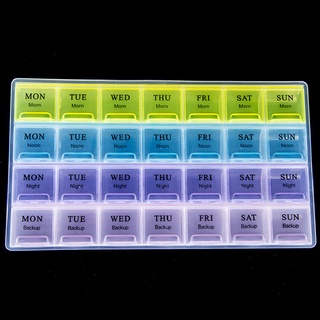 [rfe] semanal 7 días tablet píldora caja titular medicina almacenamiento organizador caso contenedor fvxh