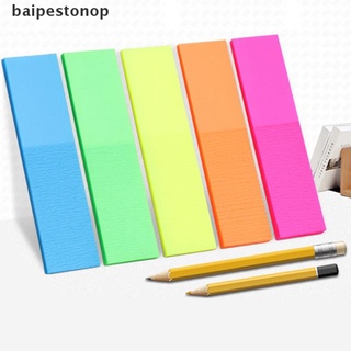 *baipestonop* 100 hojas de papel fluorescente autoadhesivo bloc de notas notas adhesivas venta caliente