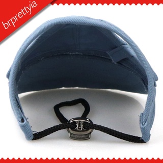 [BRPRETTYIA] Sombrero de béisbol parasol con agujeros para orejas para perros, mascotas, gatos, S, M/ L, XL