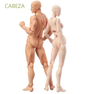 CABEZA Anime Figura De Acción Cómica Modelo De Dibujo Figuras Hombre Y Mujer Para Artistas Manga Posturas Humanas Juguete Maniquí Humano/Multicolor