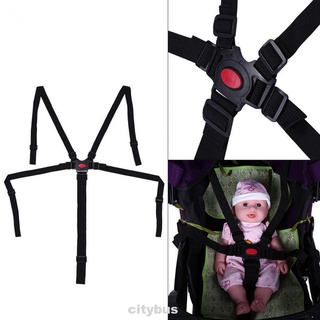 Hebilla bebé cinturón de seguridad niños silla de seguridad silla alta comedor elevador 5 puntos