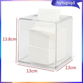 Hytupiqd/caja Transparente De pañuelos De Acrílico Para toalla De Papel/Organizador rectangular cuadrado