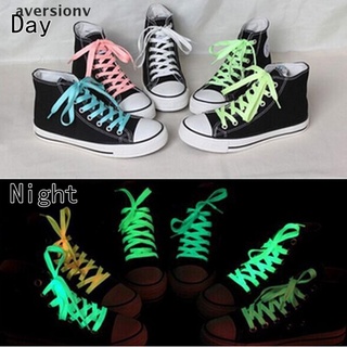 avsv 2Pc/pair Glow In The Dark Colorful Luminous Shoelaces Fluorescent Sport Running . (4)