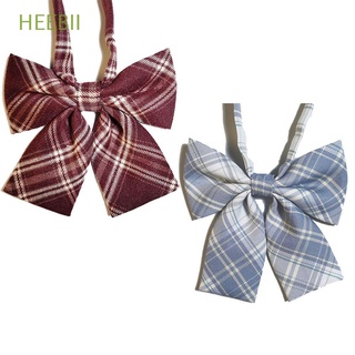 heebii 2pcs arco accesorios collar arco para mujeres estilo marinero pajarita femenina uniforme escolar precioso cuadros jk japonés