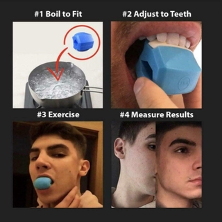 Tóner Facial de silicona de grado alimenticio/bola Manual de ejercicio