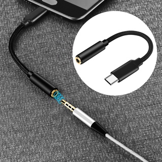 onformn TP-1 Audio Adapter Portable Type-C Male to 3.5mm Female Earphone AUX Converter Cable for Mobile Phone