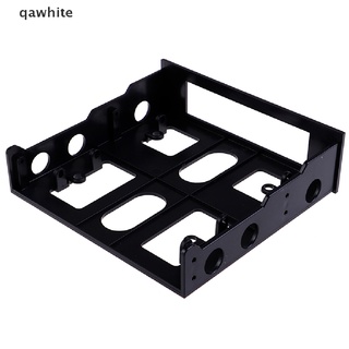 Qawhite Black 3.5" to 5.25" drive bay computer pc case adapter mounting bracket CL