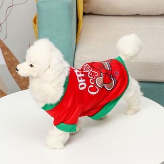 Suer suave ropa de perro de navidad suéter otoño invierno mascota ropa de año nuevo perros ropa mascota chaqueta camisa chaleco gato abrigo pequeño medio perro disfraz (8)