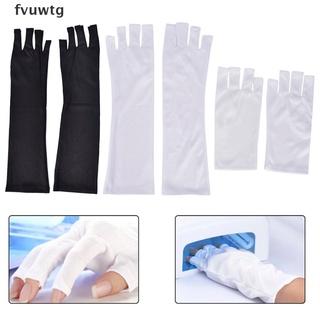 fvuwtg guantes de gel anti uv para luz uv/lámpara protección contra radiación secador gel pulidor herramienta cl
