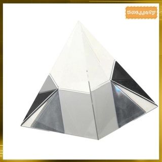 70mm K9 Artificial Cristal Pirámide Prisma Decoración Del Hogar Adorno Ciencia (6)