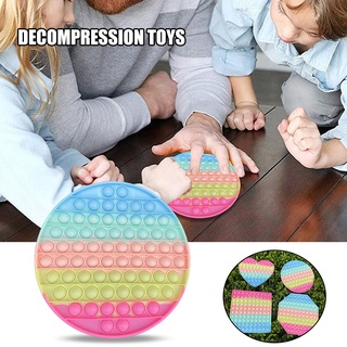 silicona descompresión juguetes push burbuja fidget sensorial juguete pensamiento juego de entrenamiento para niños adultos (1)