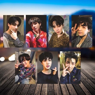 Kuhong 7 unids/Set nuevo Kpop BTS Bangtan Boys Love Yourself álbum tarjeta de fotos tarjetas de papel auto hecho Lomo tarjeta Photocard (5)