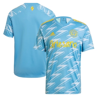 2021-22 MLS Philadelphia Union camiseta de fútbol azul claro