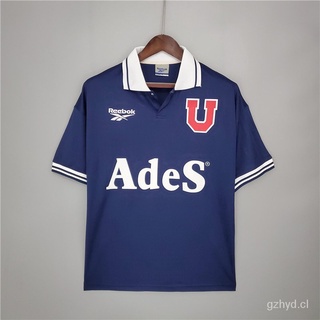❤La U Club Universidad de Chile 1998 Retro camiseta de fútbol Leonardo Rodríguez #10 Gonzalez 1Sjj