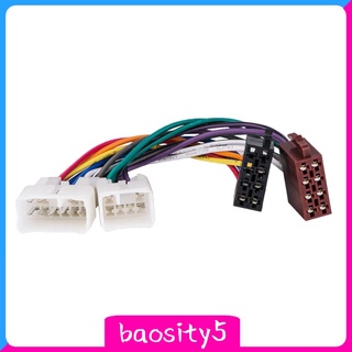 [baosity5] adaptador de arnés de cables para Toyota ISO Stereo Plug conector Cable