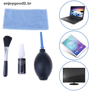 Enjoy2 4 In1 Kit De limpieza De pantalla Para Tv Led Pc Pc Monitor Tablet Pad limpiador herramienta (1)