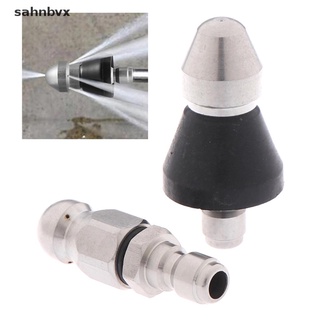 [sahnbvx] Spray Sewer Cleaner Pressure Drain Washer Nozzle Pipe Dredging 1/4inch Thread [sahnbvx]