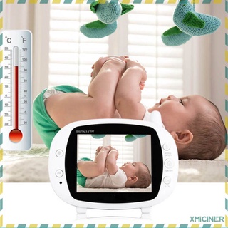 3.5 "Baby Monitor 2.4GHz LCD Inalmbrico Audio Talk NightVision Digital Video EU