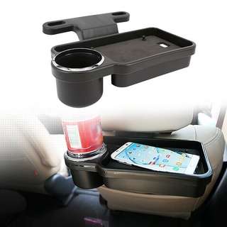 {FCC} 1*coche trasero asiento trasero mesa bebida alimentos taza bandeja soporte soporte de mesa de plástico {newwavebar.cl} (8)