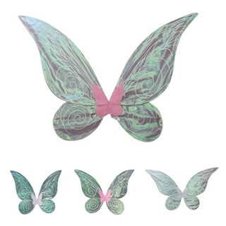 mujeres colorida mariposa alas de hadas alas de ángel disfraz de fiesta (5)