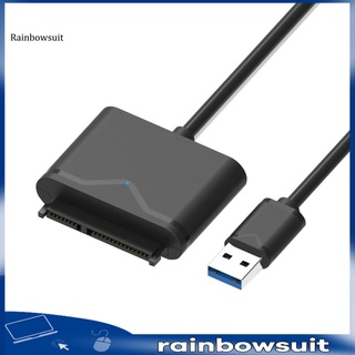 Rb SATA to USB 3.0 2.5/3.5 inch HDD SSD External Hard Drive Converter Cable Adapter