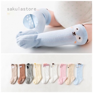 Warm Newborn Baby Socks Over Knee High Cartoon Animals Socks Baby Socks (1)