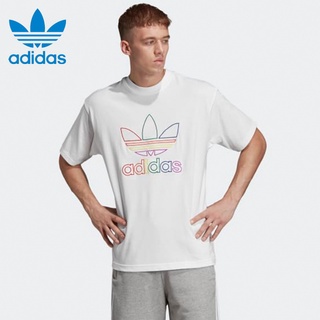 adidas clover hombres verano transpirable manga corta deportes top pareja camiseta fi0882