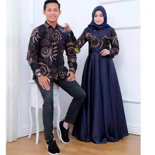 (código De productos Z5776) la última familia moderna pareja batik conjunto pareja batik túnica familia bata Valvet usuario azul en/camisa batik