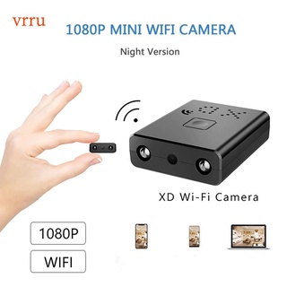 HD 1080P Mini Cámara De Seguridad Para El Hogar Wifi USB Micro Videocámara Detección De Movimiento Visión Nocturna DVR Video Cam V380 APP [vrru]