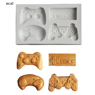 ecal Gamepad Silicone Cake Mold Fondant Mould Chocolate Baking Decorating Mould CL