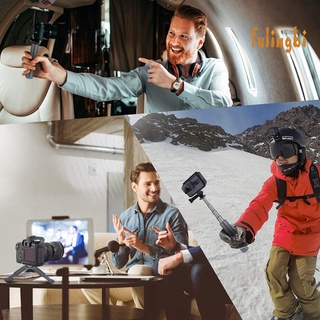 flb - soporte portátil para cámara deportiva, soporte para selfie stick, mini trípode para acción dji osmo (3)