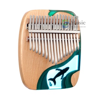 kalimba piano de dedo de 17 teclas de madera de abeja mini instrumento musical kalimba portátil