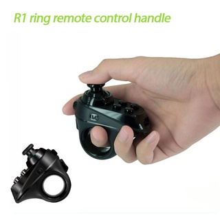 R1 Mini Anillo Bluetooth compatible4.0 Recargable Inalámbrico VR Control Remoto De Juego Joystick Gamepad Para Android 3D Gafas R57 LAS