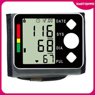 monitor de presión arterial de muñeca grande hospital con esfigmomanómetro con frecuencia cardíaca