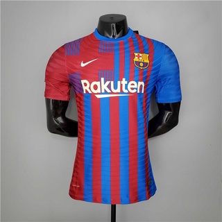 2021 2022 Barcelona Home Player Version Soccer Jersey