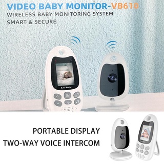 VB610 Baby Monitor Bidireccional Intercomunicador De Voz Integrado De Largo Alcance Seguro , Sin Interferencias Digital T5K7 Nuevo (9)