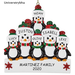 [universtrybha] 2022 pingüino adornos de navidad pvc santa claus árbol de navidad colgantes regalo venta caliente