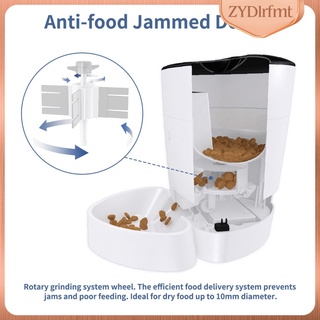alimentador automático para mascotas para gato perro 4l dispensador de alimentos tazón mascotas suministros